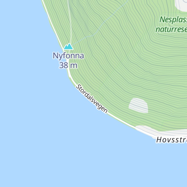 Map of Kjerringa