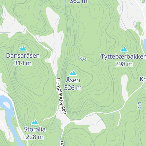 Map of Åsen