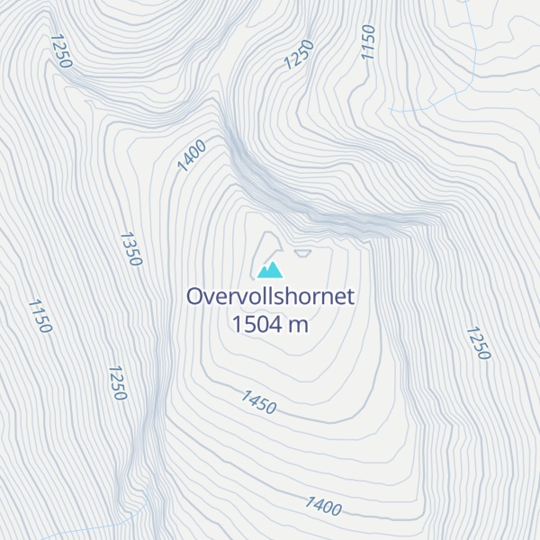 Map of Overvollshornet