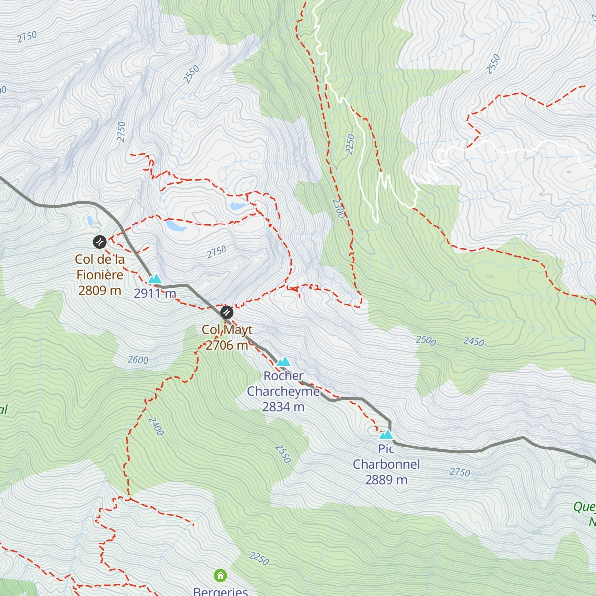 Bivacco Giorgio Casalegno map