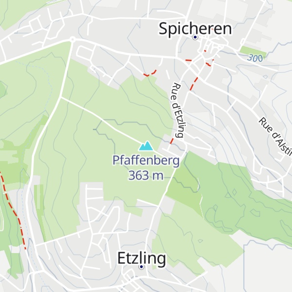 Map of Pfaffenberg