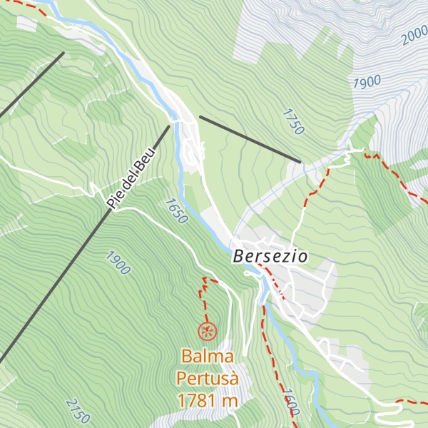 Map of Locanda dell'Oserot
