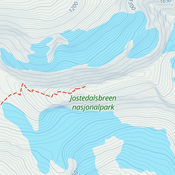Map of Skåla