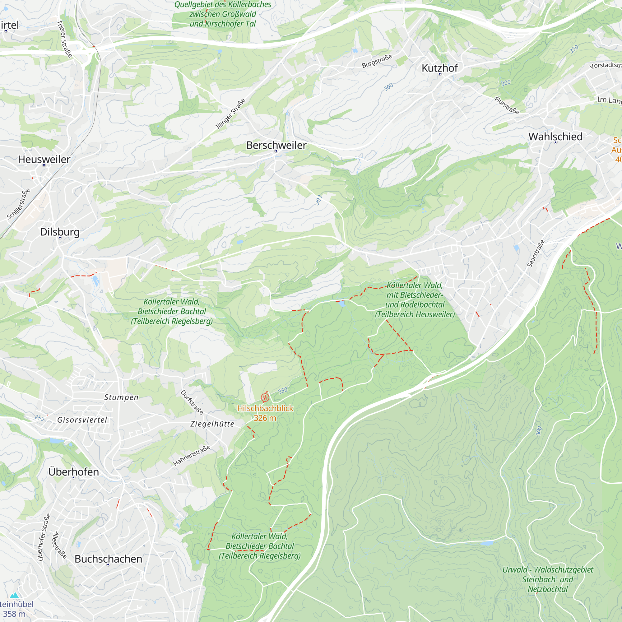 Frohnwaldhütte map