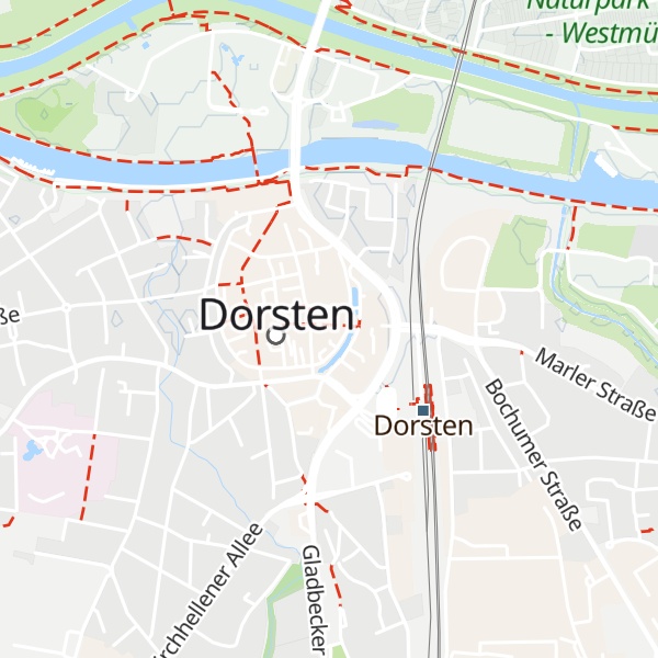 Map of Stadtinfo Dorsten