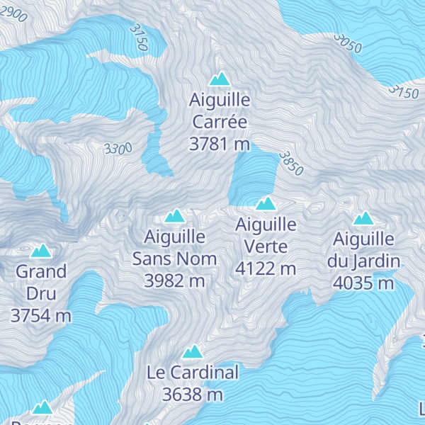 Map of Pointe Croux