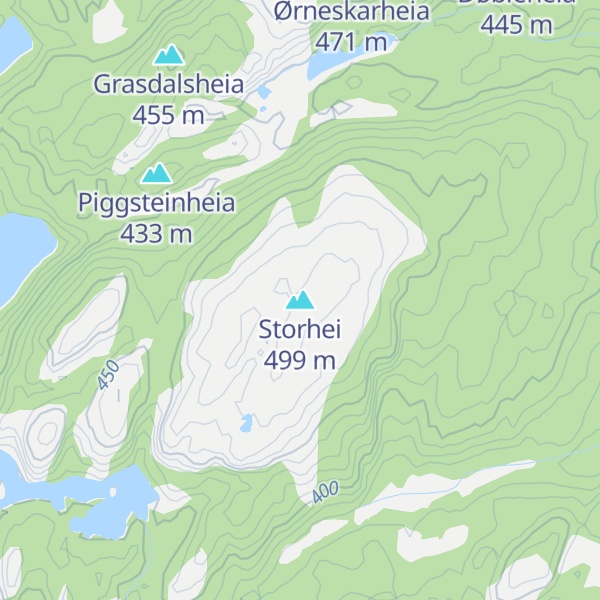 Map of Storhei