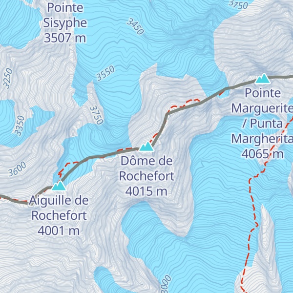 Map of Dôme de Rochefort