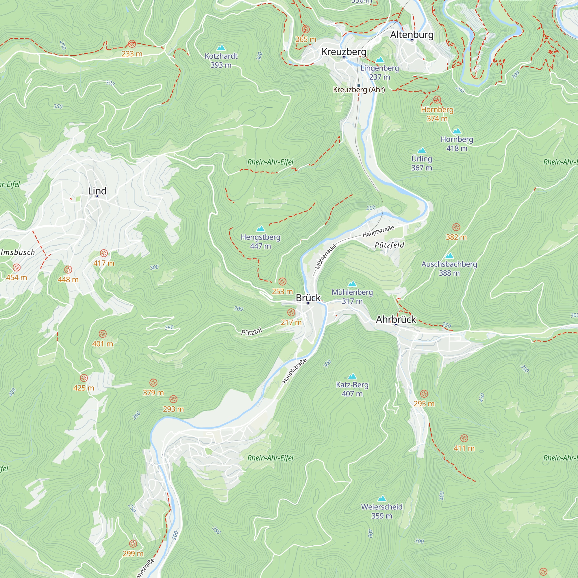 Sechseckhütte map