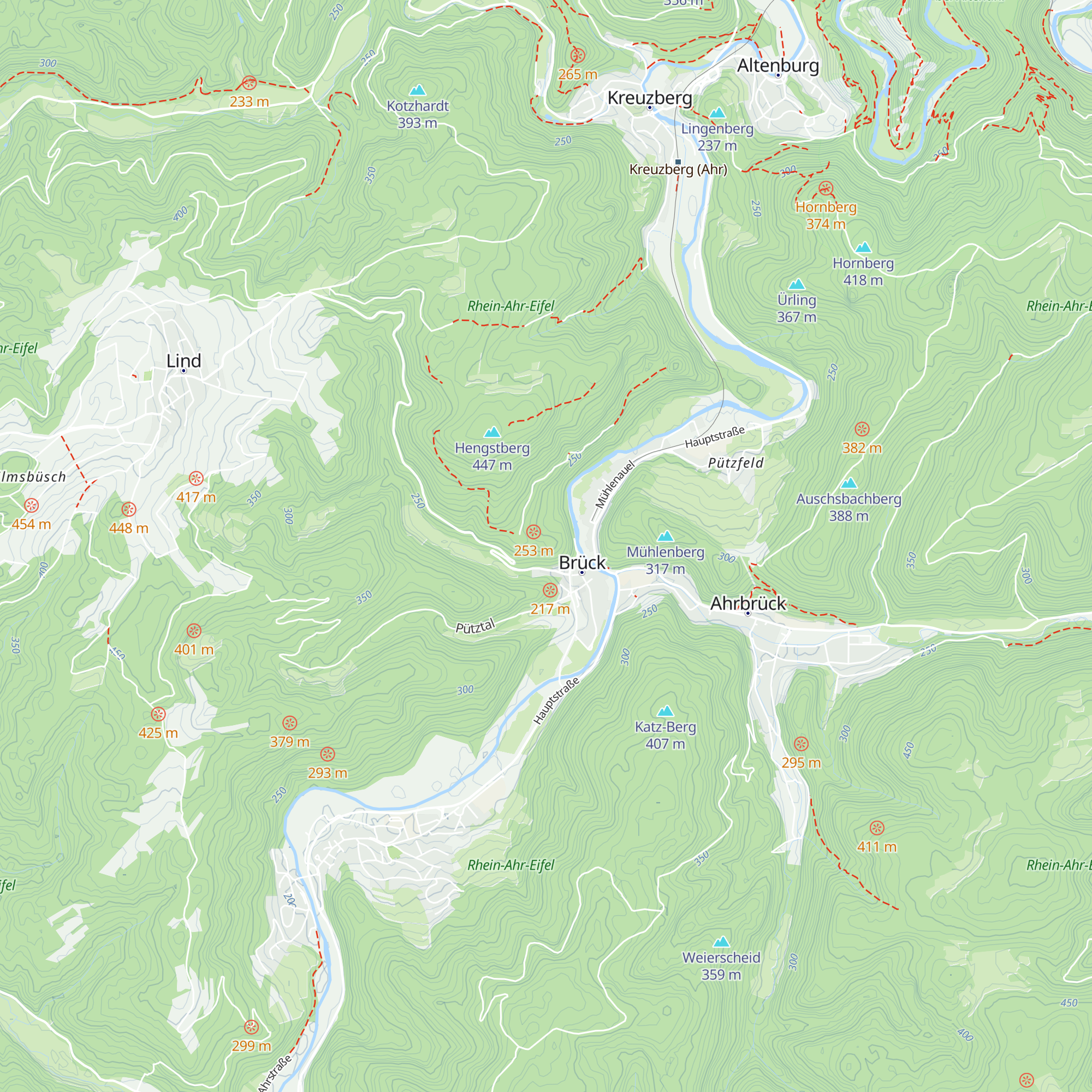 Sechseckhütte map