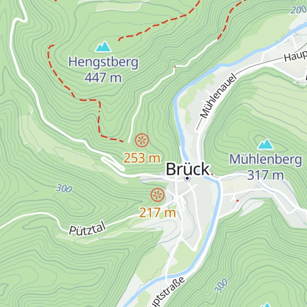 Map of Sechseckhütte