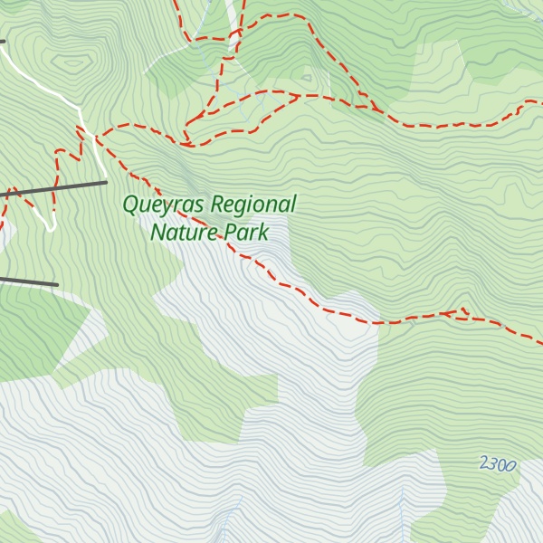 Map of Crête de Gilly