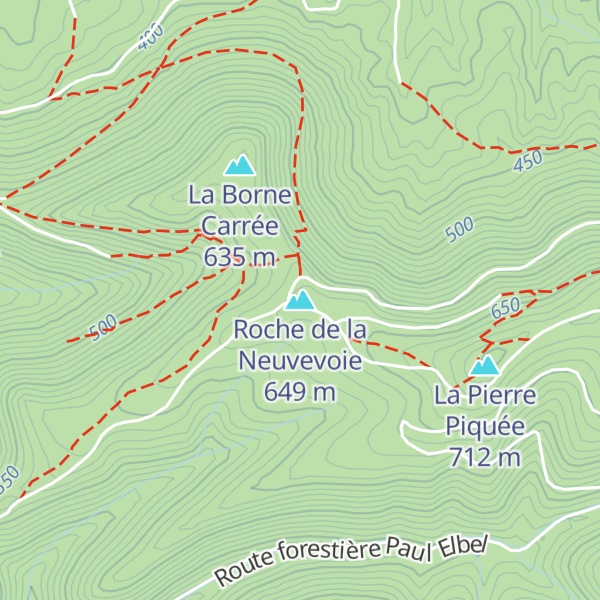 Map of Roche de la Neuvevoie