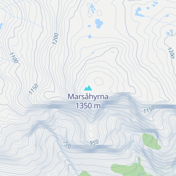 Map of Marsåhyrna