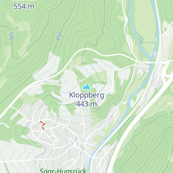 Map of Kloppberg