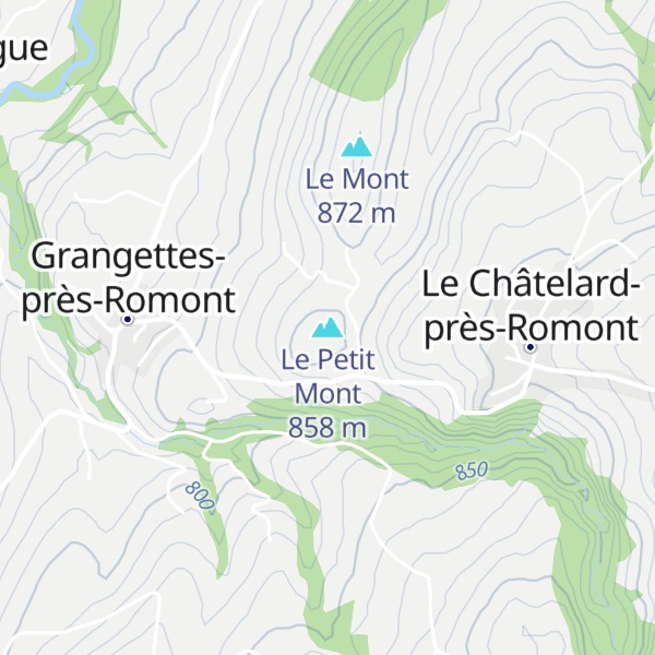 Map of Le Petit Mont