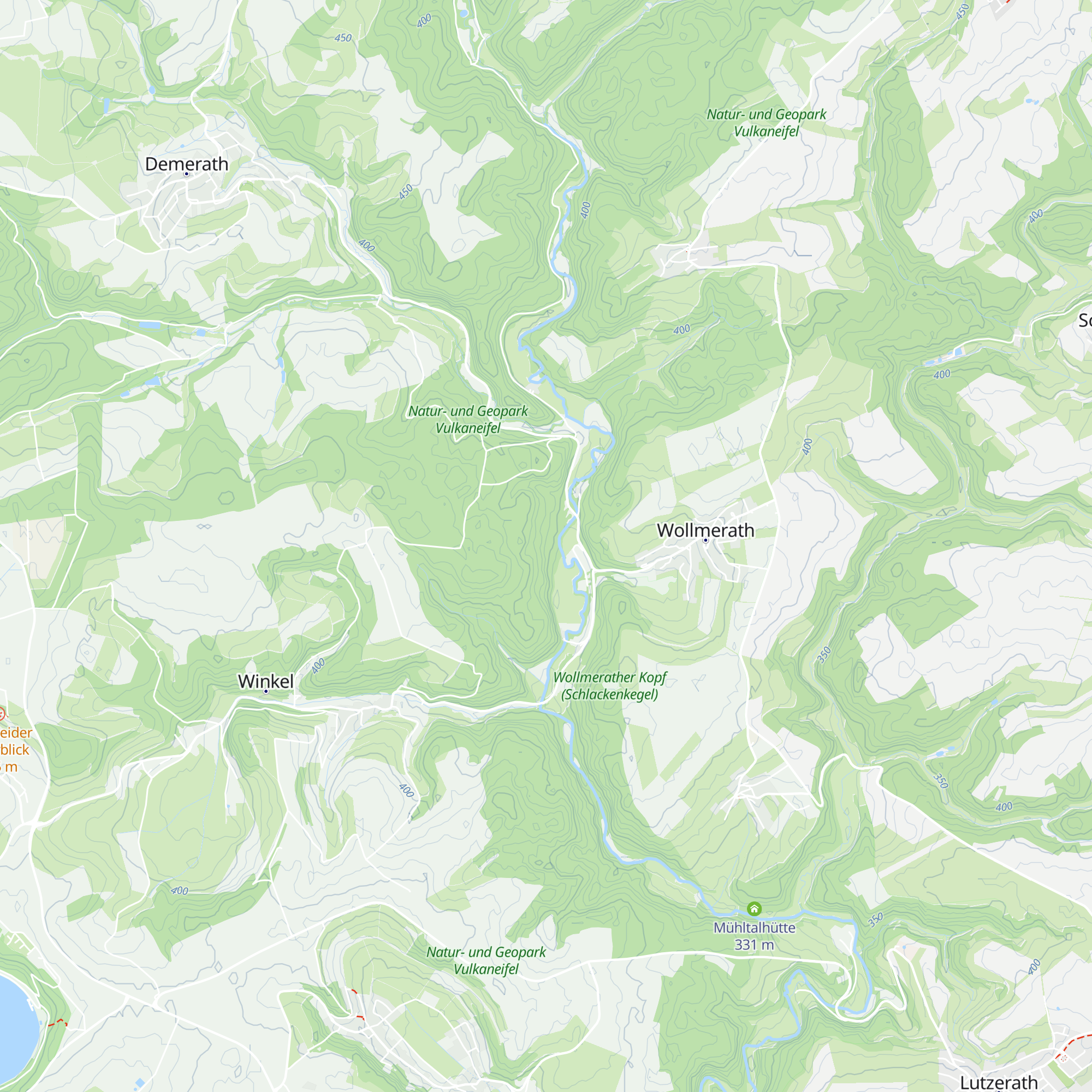 Üssbachtal-Hütte map