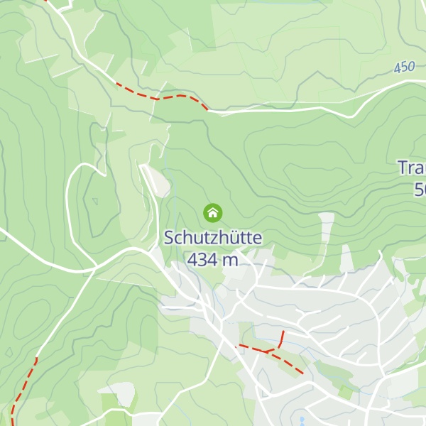 Map of Schutzhütte