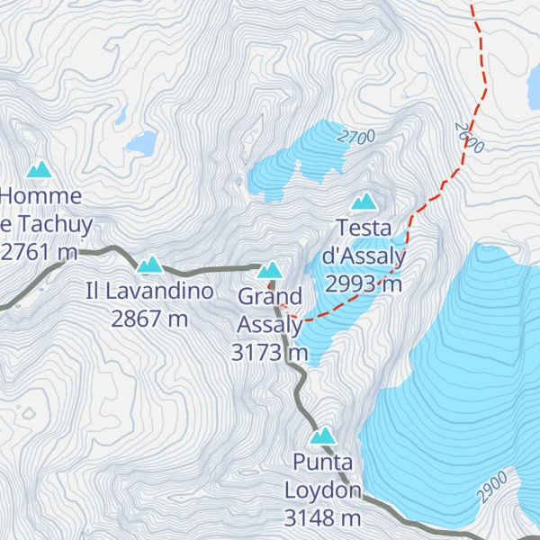 Map of Grand Assaly