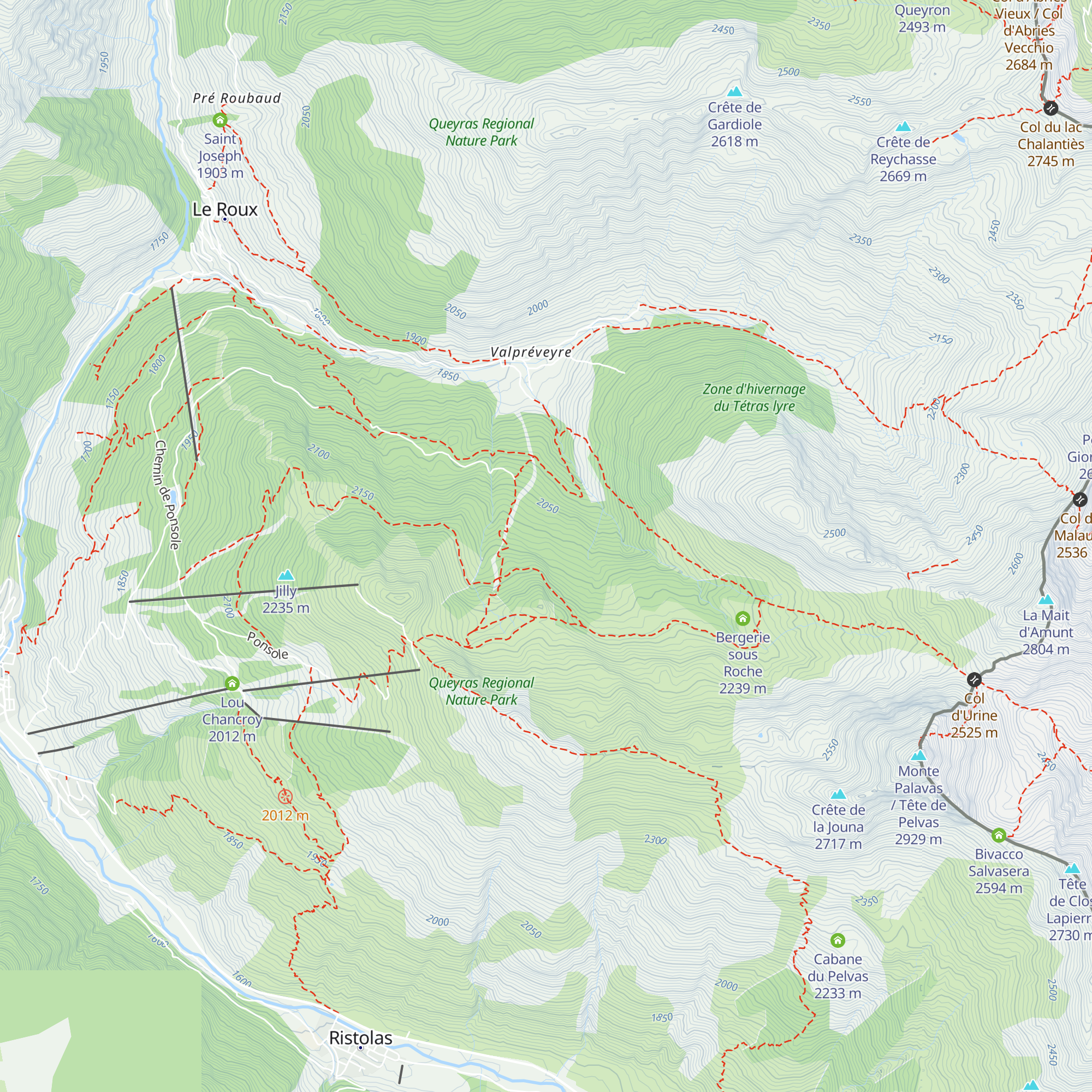 Bergerie des Pierres Ecrites map