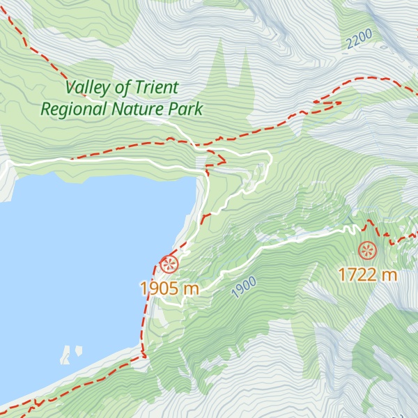 Map of Cabane de Salanfe