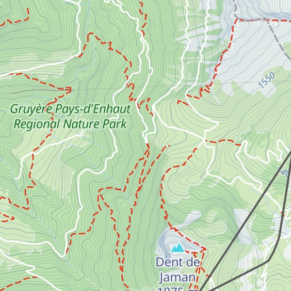 Map of Chalet des Chèvres