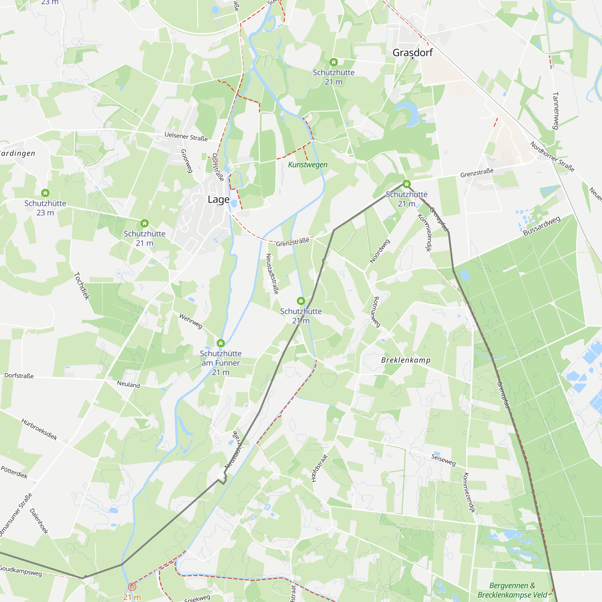 Schutzhütte map