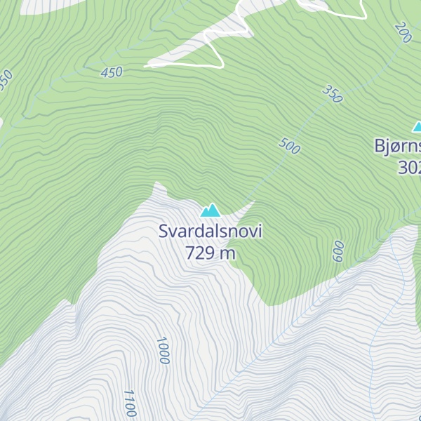 Map of Svardalsnovi