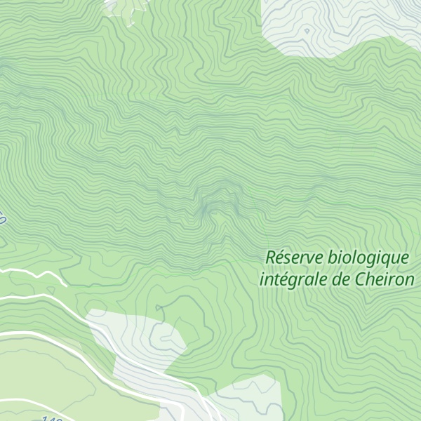 Map of La Baumasse