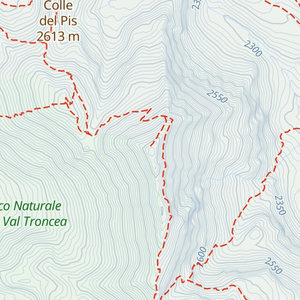 Map of Monte Ruetas