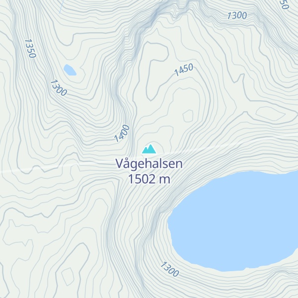 Map of Vågehalsen