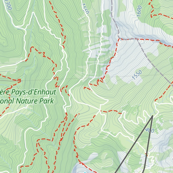 Map of Cabane de Jaman