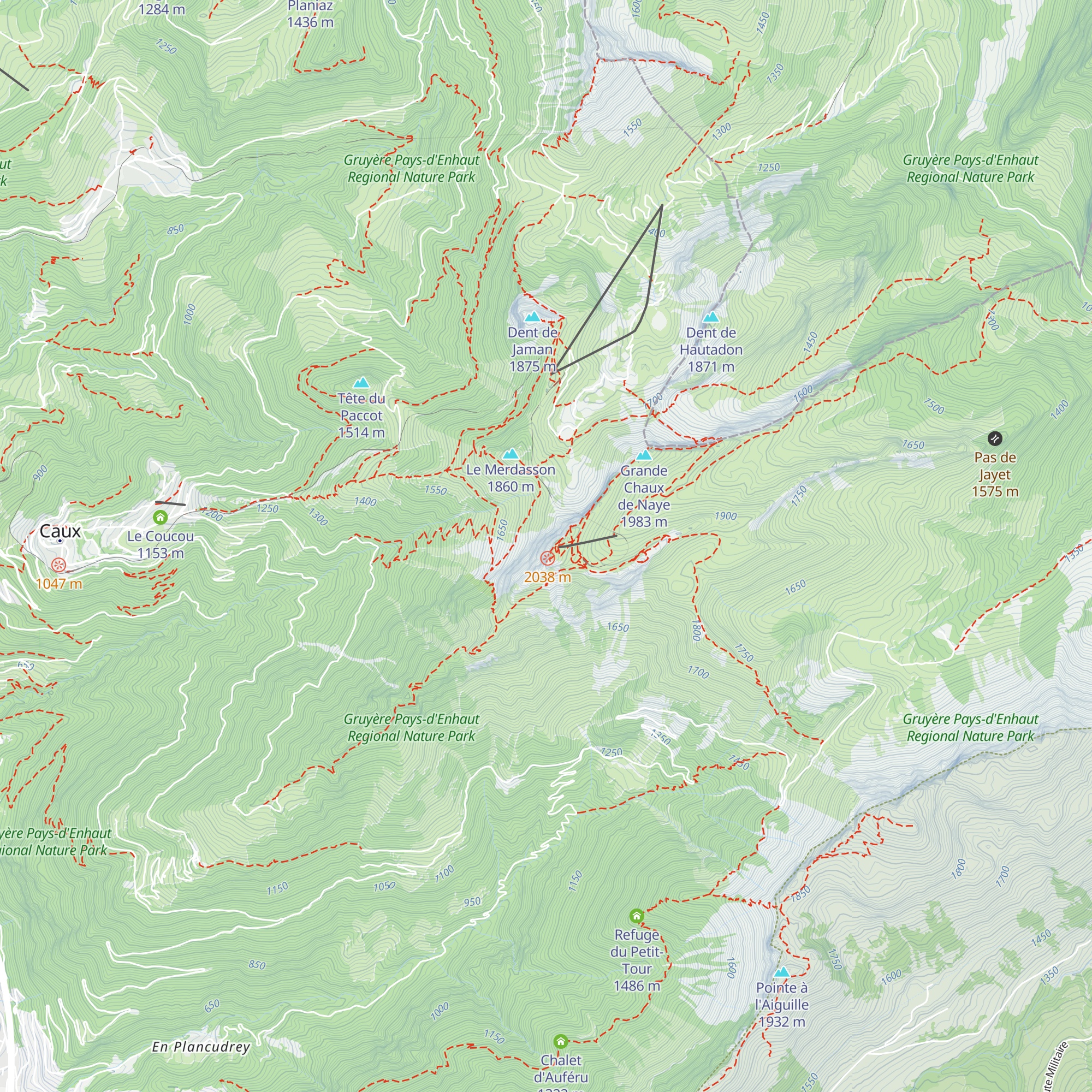 Plein Roc map
