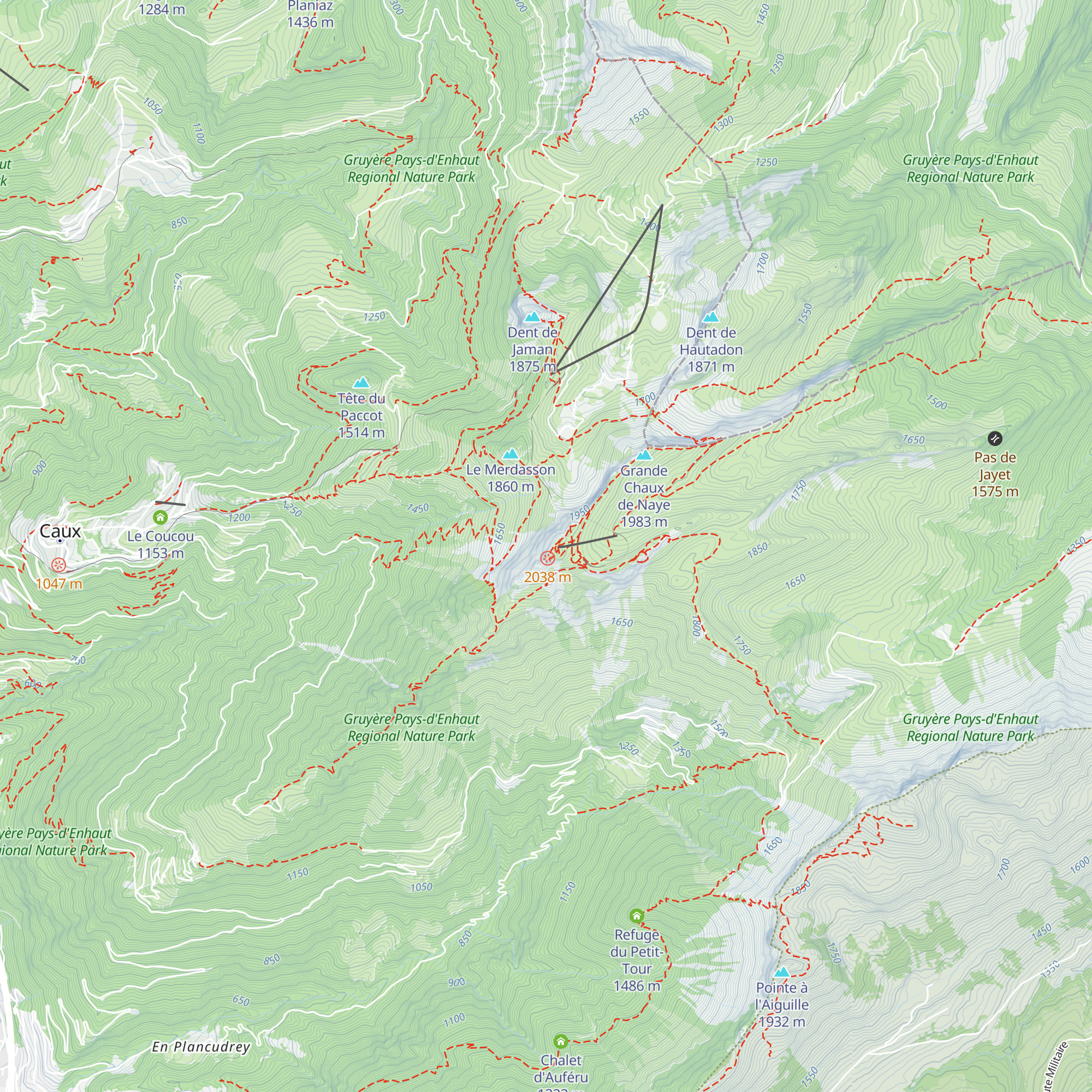 Plein Roc map