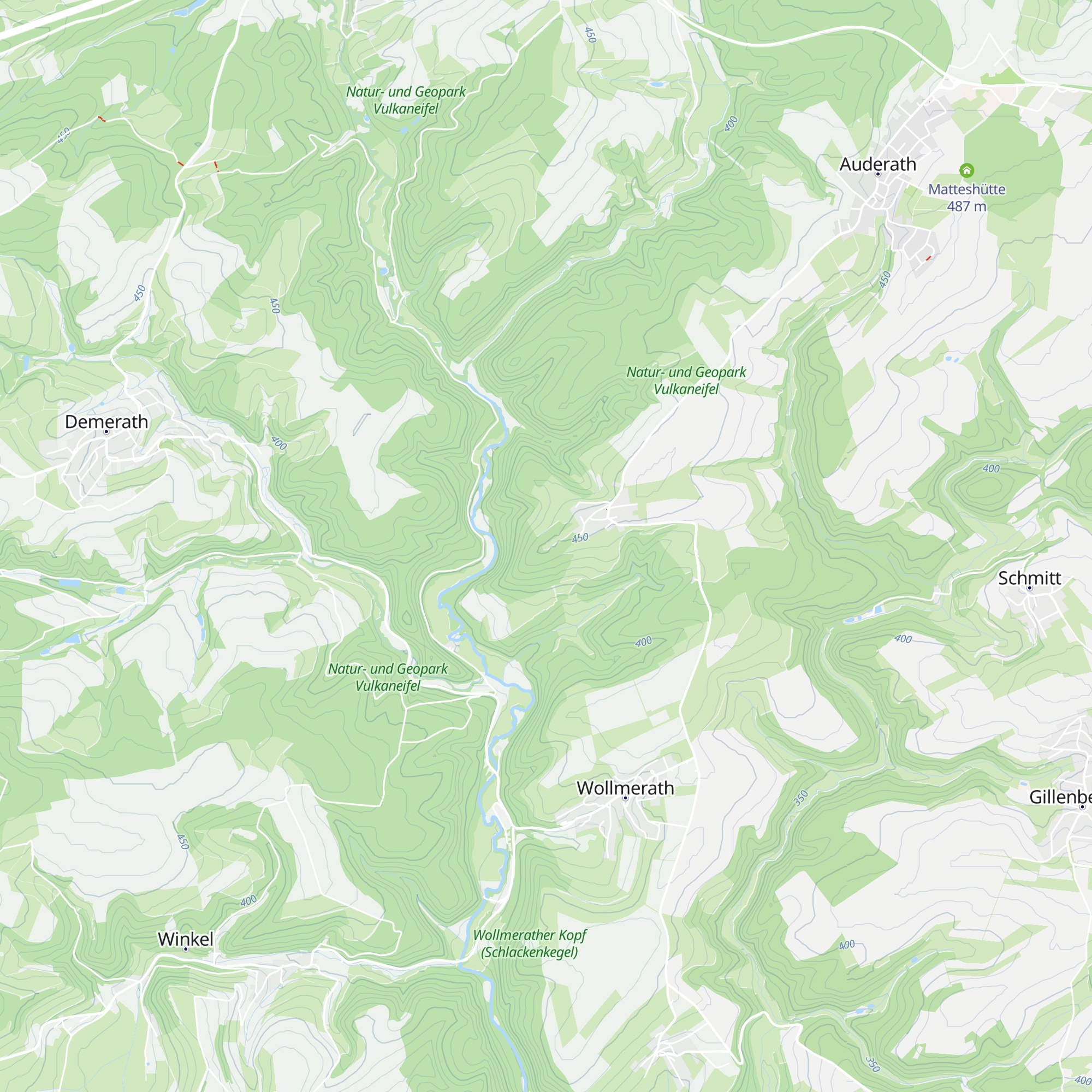 Hinnig-Hütte map