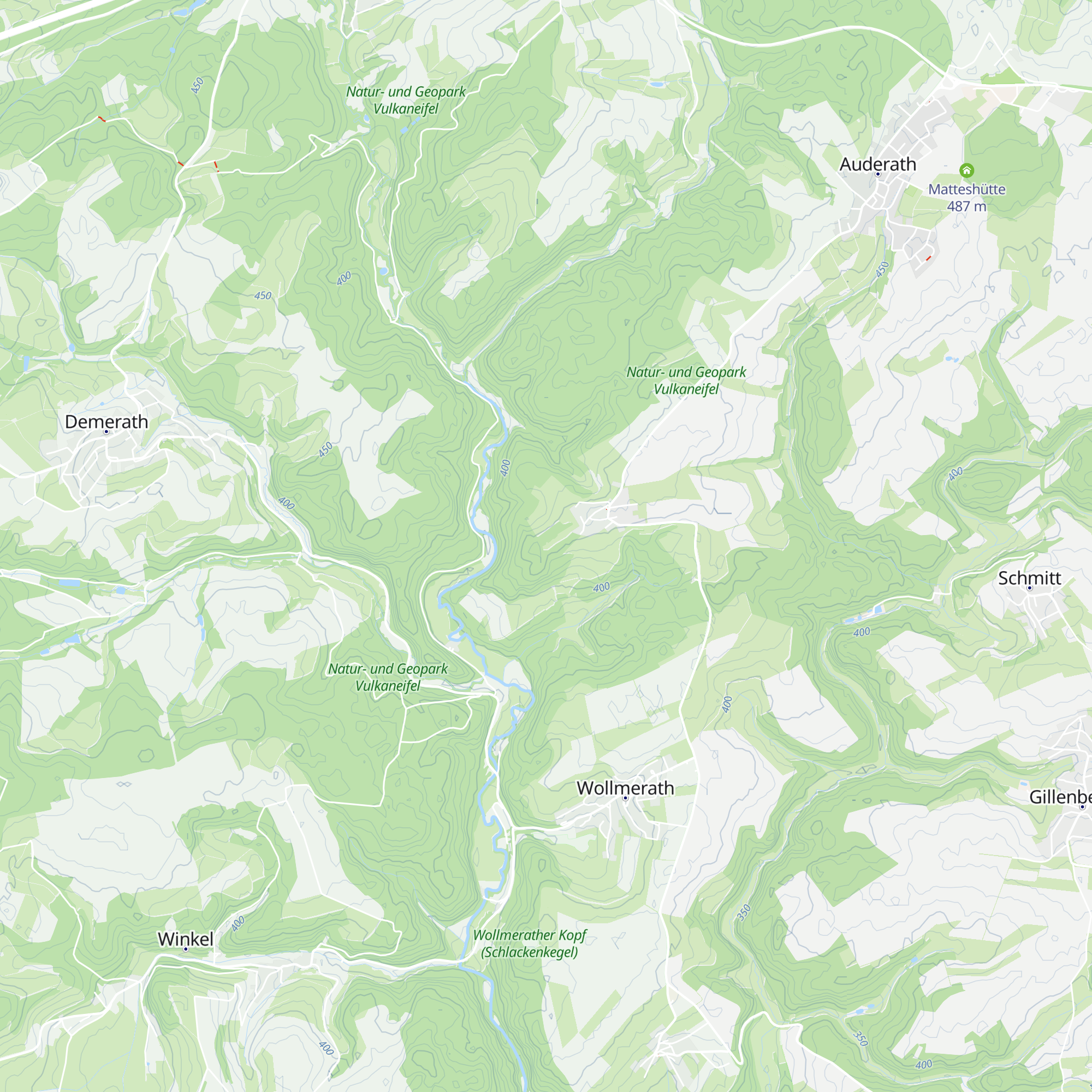 Hinnig-Hütte map
