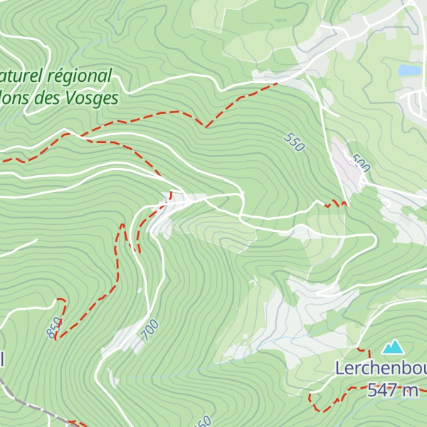 Map of Abri Oberen Grambaechle