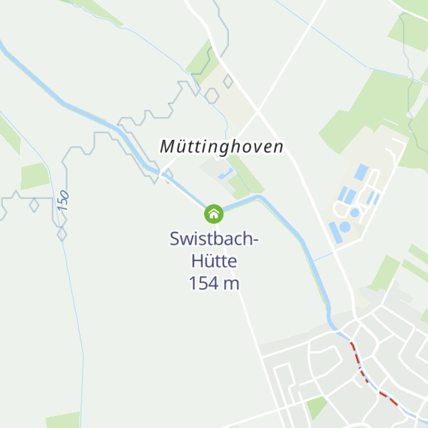 Map of Swistbach-Hütte