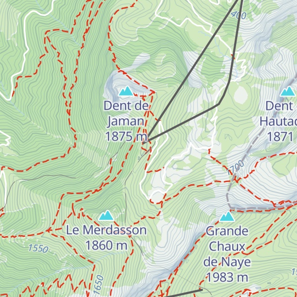 Map of Buvette de Jaman