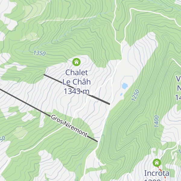 Map of Buvette d'alpage de Rathvel