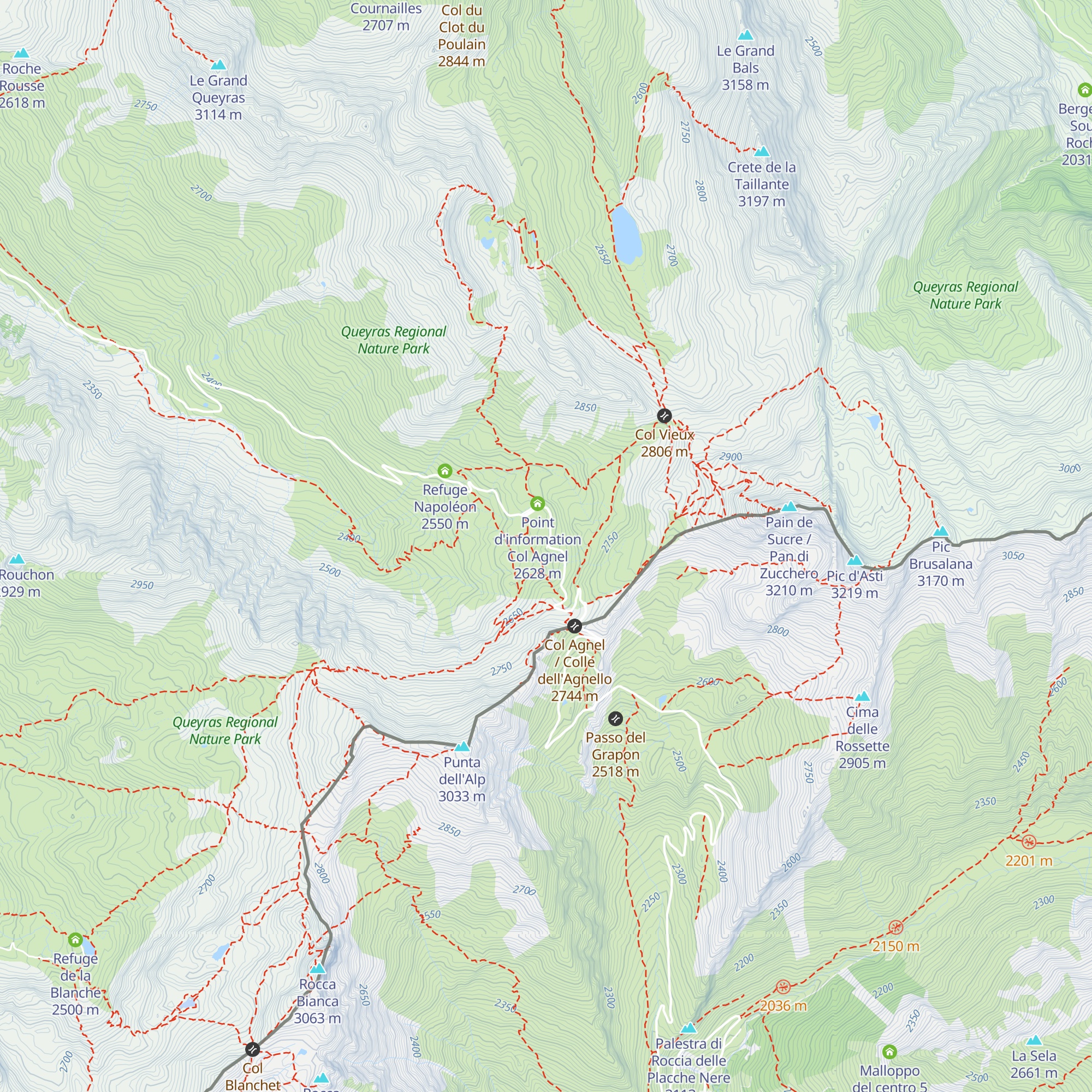 Chalet Louis Napoléon map