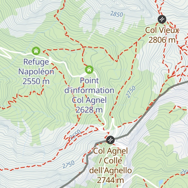 Map of Chalet Louis Napoléon