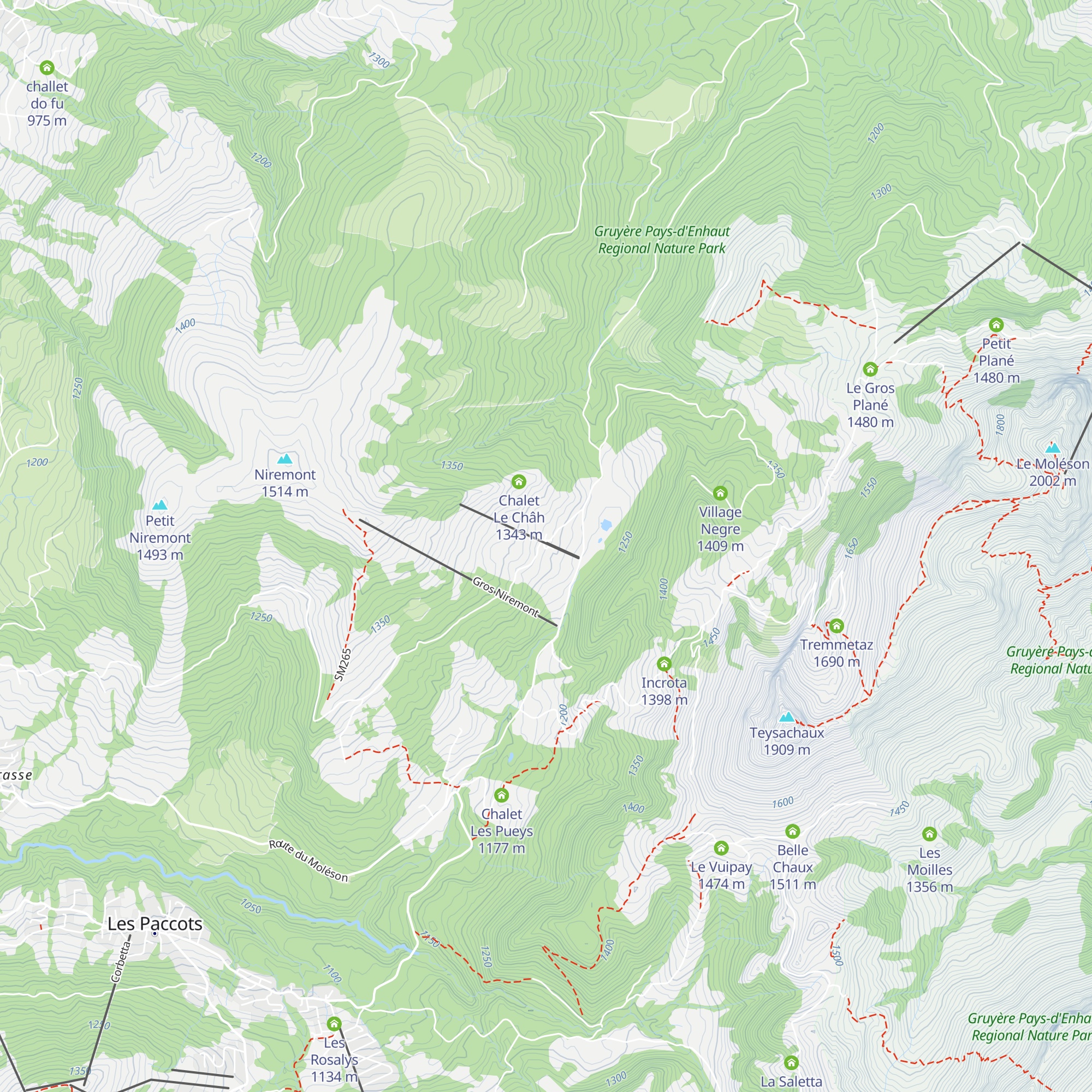 Cabane du Petit Oiseau map