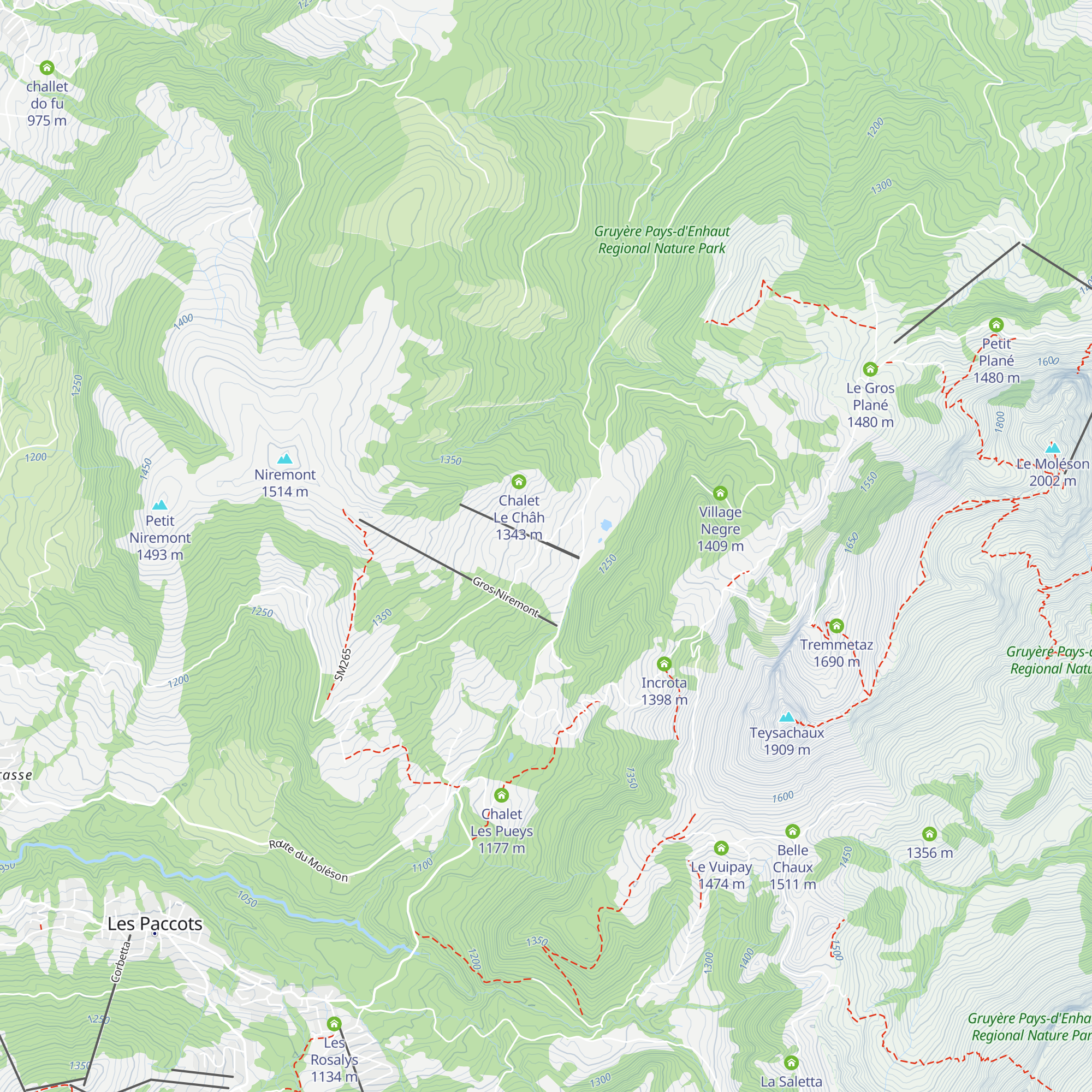 Cabane du Petit Oiseau map