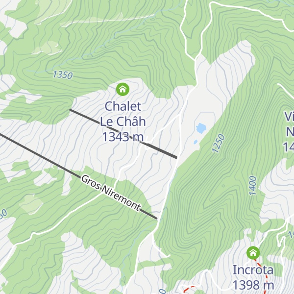 Map of Cabane du Petit Oiseau