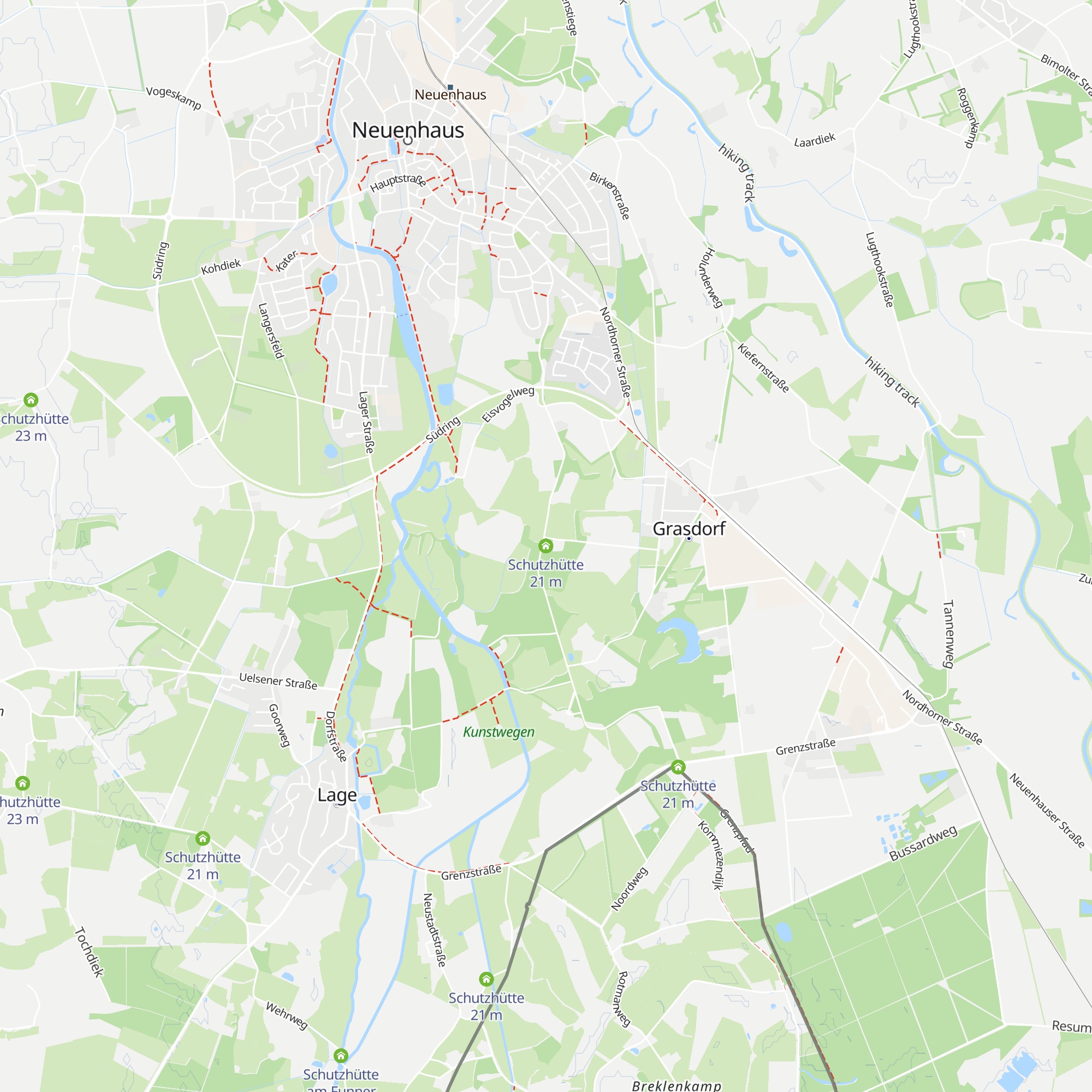 Schutzhütte map