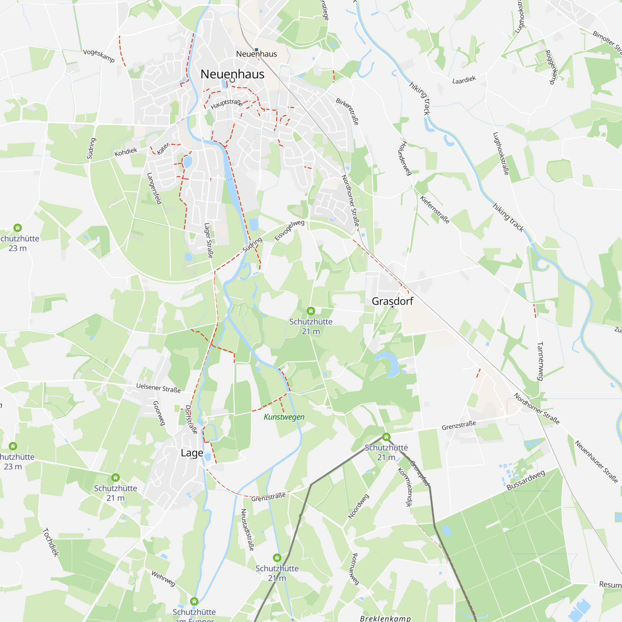 Schutzhütte map