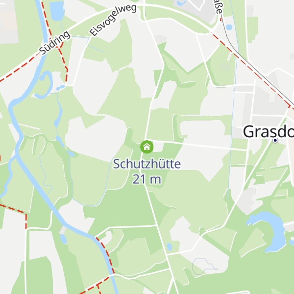 Map of Schutzhütte