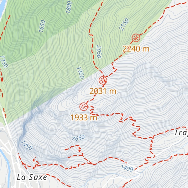 Map of Rifugio Giorgio Bertone