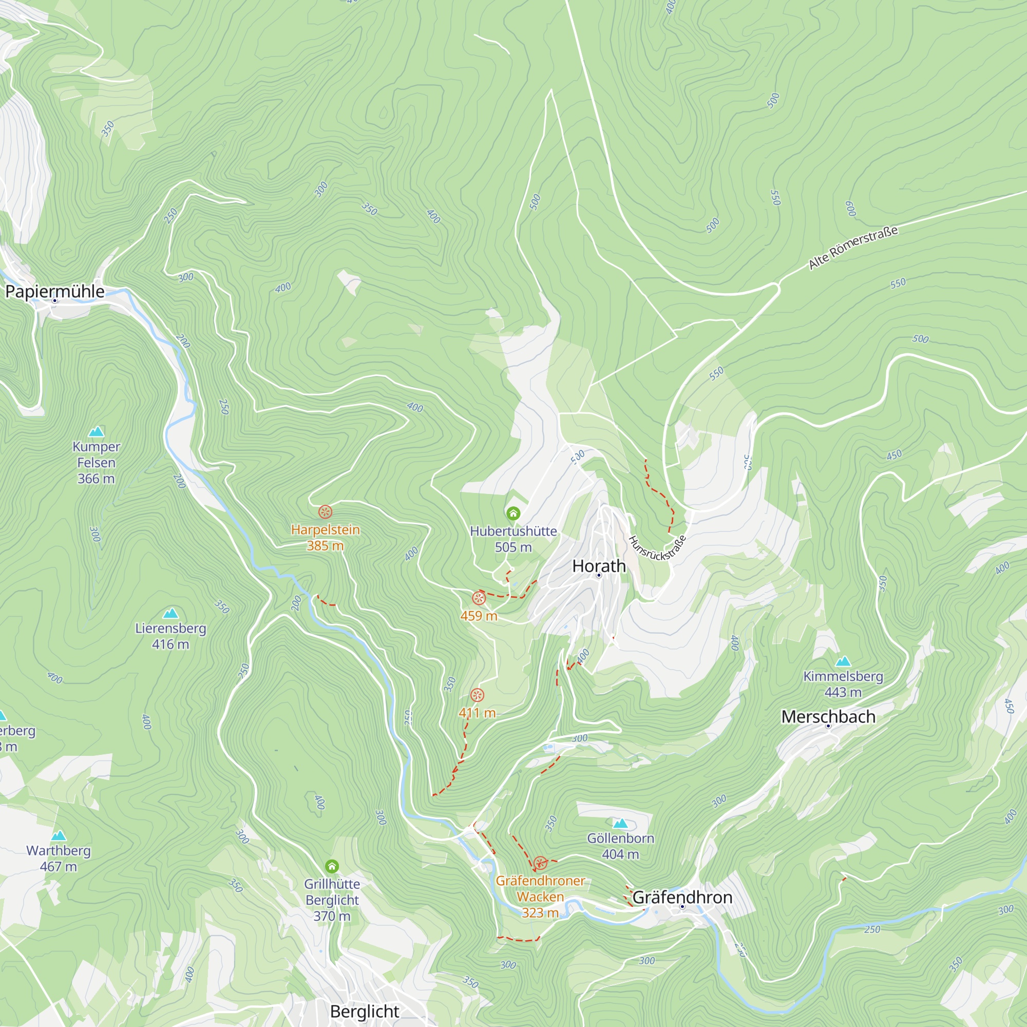 Hubertushütte map